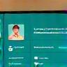 Kullanıcı profil ekranı açık Smart TV